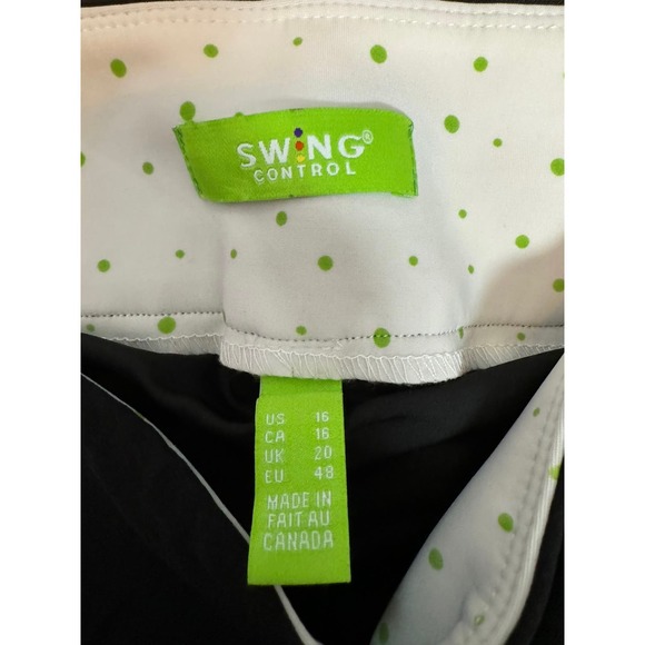 Swing Control women’s golf skirt black - Picture 3 of 6